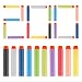 Little Valentine 200-Dart 10 Colors Refill Pack for Nerf N-Strike Elite