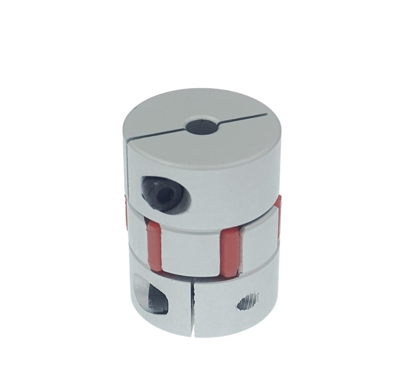 Rigid coupling,Stainless steel rigid coupling 1pcs D25L30 Coupler Aluminium Plum Flexible Shaft Coupling Motor Connector CNC Flexible Couplings(9.525x10)