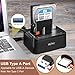 WEme USB 3.0 to SATA Dual-Bay External Hard Drive Docking Station with Offline Clone