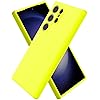 CUZMIGO for Samsung Galaxy S24 Ultra Silicone Case, Slim Fit Premium Liquid Silicone Shockproof Phone Cover, Upgraded Camera Protection and Microfiber Lining, Neon Yellow CUZMIGO for Samsung Galaxy S24 Ultra Silicone Case, Slim Fit Premium Liquid Silicone Shockproof Phone Cover, Upgraded Camera Protection and Microfiber Lining, Neon Yellow