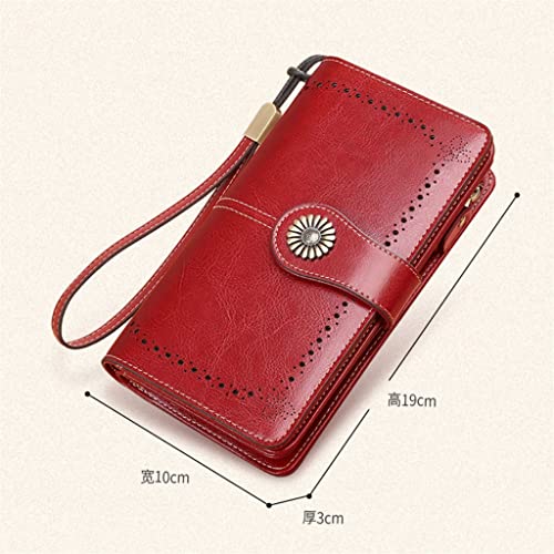 Purse Female Card Bag Purse Large Capacity Mobile Phone Bag Long Wallet Hand Bag2