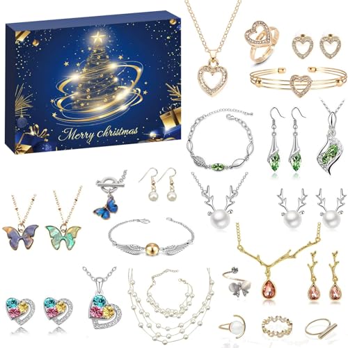 Adventskalender 2025 Frauen Schmuck, Adventskalender 2025 Frauen Beauty,...