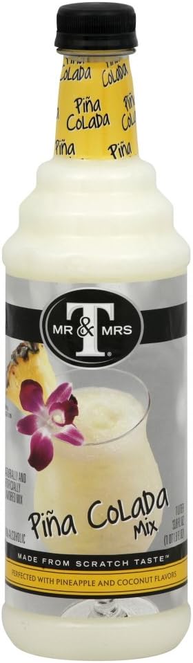 Mr. & Mrs. T Pina Colada Mix, 1 Liter Bottle