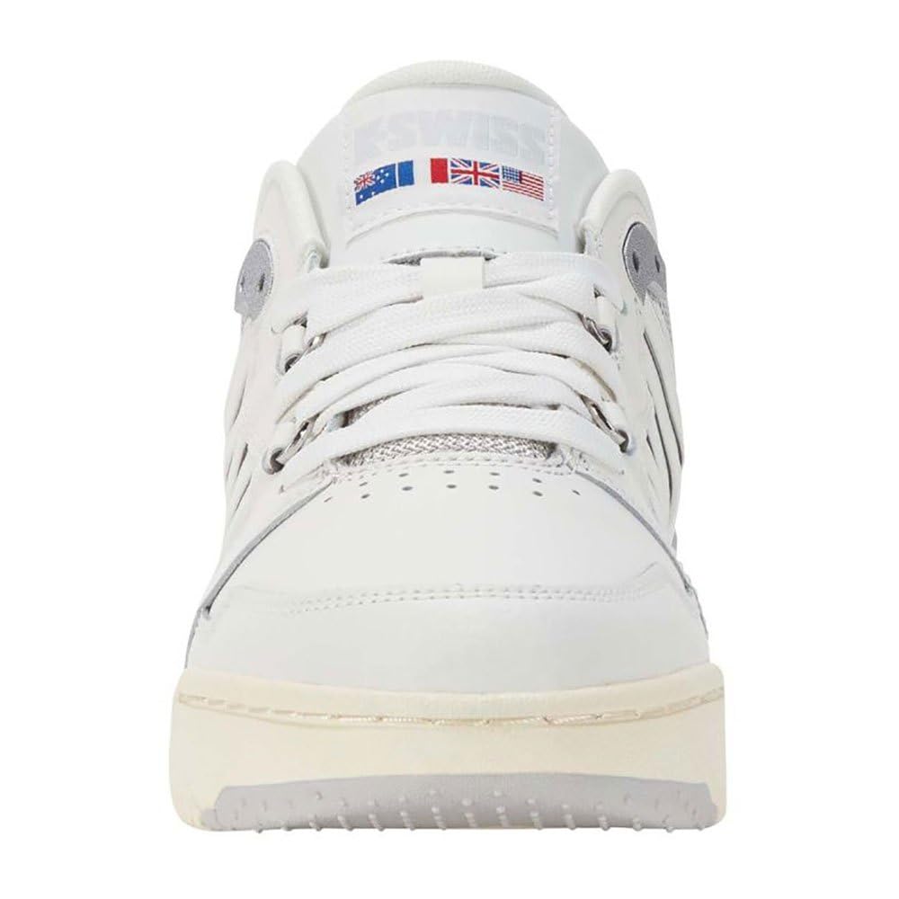 K-Swiss Leder Turnschuhe Rival Si-18 weiß