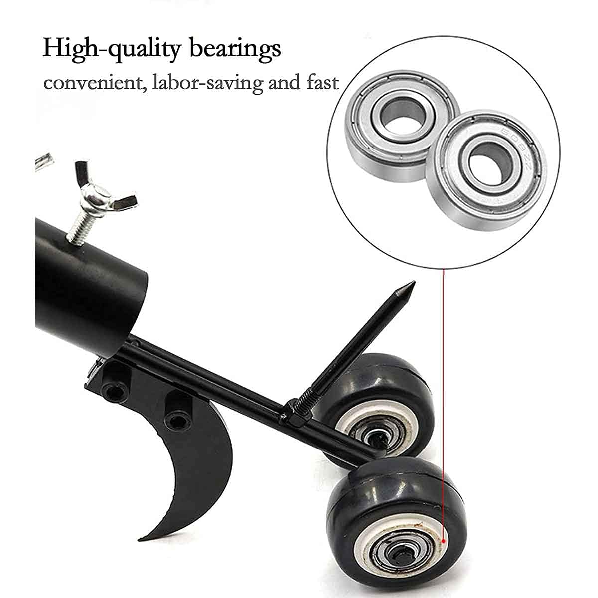 Attrezzo Diserbo Manuale 2 Pezzi - Sarchiatore Acciaio Inossidabile Per Giardino