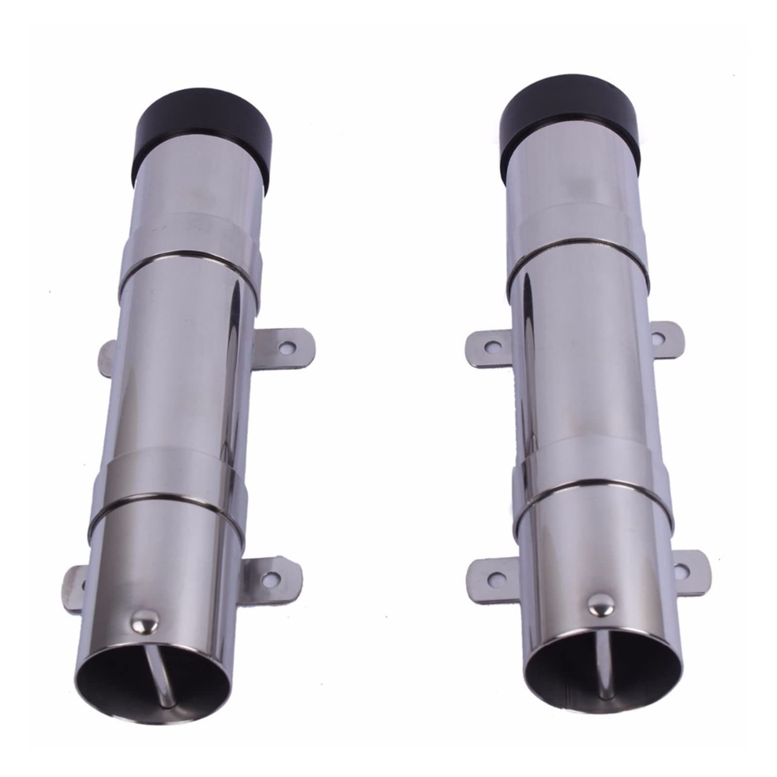 Portacanne da barca Accessori for yacht barca marina 2 pz. Supporto for canna da incasso da pesca in acciaio inox barca in acciaio inox