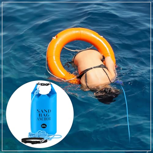 ShinyRelief 2 Set Sand Anchor Bag for Float Kayak PWC,20L,Blue by ShinyRelief - Used condition - Image 6