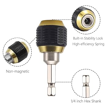 1/4 Inch Hex Shank Quick Release Schroevendraaier ... - Grandado