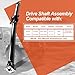 27111SA030 Rear Complete Drive Shaft Prop Shaft Driveshaft Assembly Compatible with Subaru Forester 2003-2008 2.5L, Manual Transmission, Replace OE 27111SA060, 27111SA030, 936-953, 936953