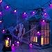 Produktbild Gxhong Halloween Lichterketter, Halloween Lichter, 20 LED Lila Fledermäuse Lichter, Weihnachten Lichterketten, für Party, Garten, Weihnachten, Halloween, Hochzeit, Beleuchtung Deko