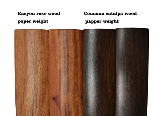 Easyou Natural Rosewood Paperweight Calligraphy Wooden Paper Weight 11.8" (30cm) 760g