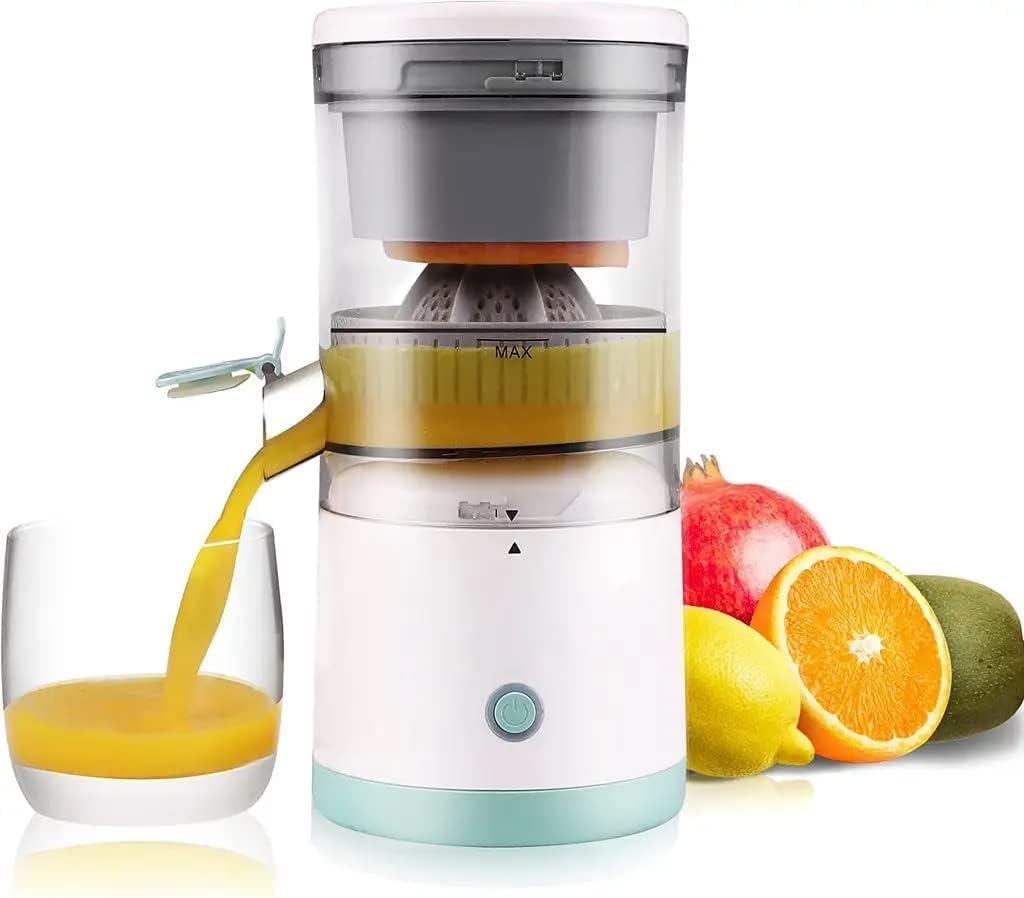 Citrus Orange Squeezer, Mosambi Juicer, Wireless Portable Juicer Blender with USB Charging Electric Fruit Juicer for Travel & Kitchen-image-26