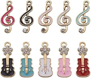 Craftdady 32Pcs Cat Dog Paw Prints Enamel Dangle Pendants 16 Colors Animal Footprint Metal Floating Charms with Jump Rings Lobster Claw Clasps for Jewelry Crafts Making
