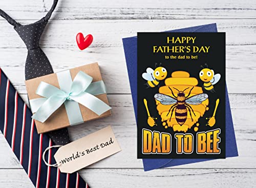 Whatsign Happy First Fathers Day Cards For Dad Funny First Time Father‘s Day Gifts Cards Father To Be New Dad Father’s Day Gifts From Daughter Son Wife New Dad To Be 1St Fathers Day Cards With Envelope #TOP1