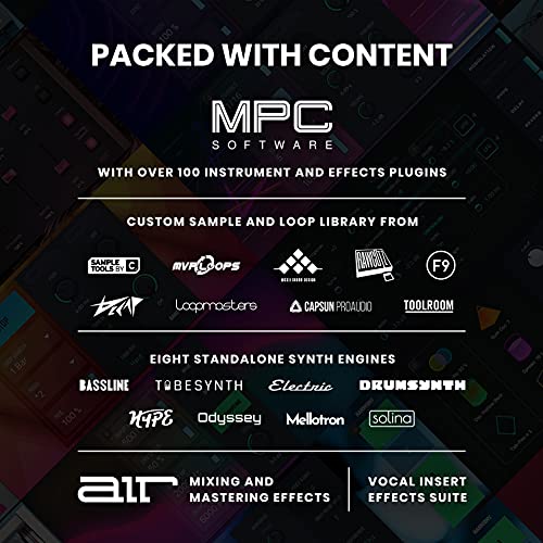 Akai Professional MPC Studio - MIDI Controller Beat Maker met 16 aanslaggevoelige RGB-pads, MPC-software, toewijsbare… - Image 7