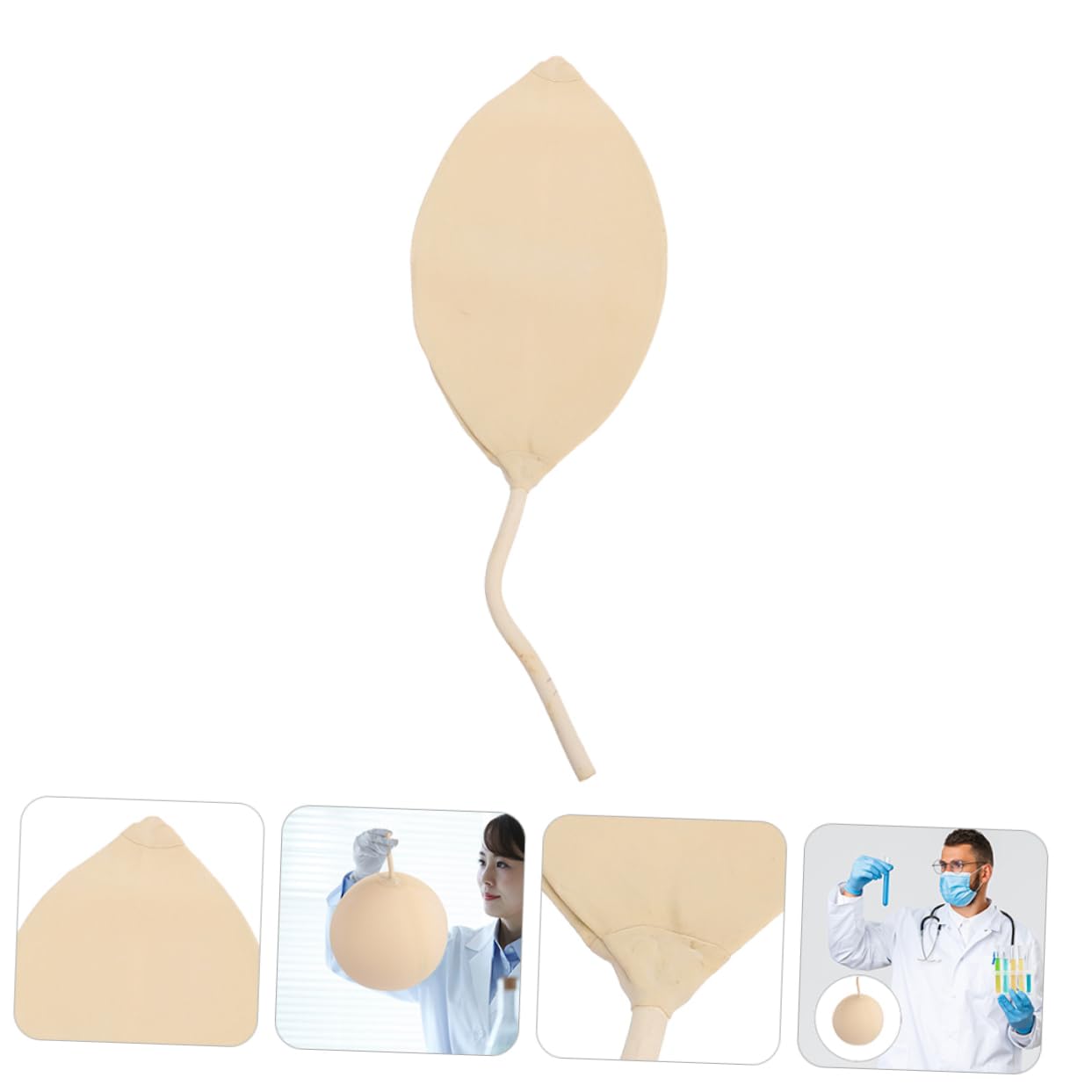NAMOARLY Gas Sample Bladder Tool Lab Collection Supplies Easy to Operate Balloon Bladder Super Pressure Bearing Capacity