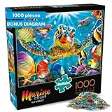Buffalo Games - Marine Color - Tiny Bubbles - 1000 Piece Jigsaw Puzzle