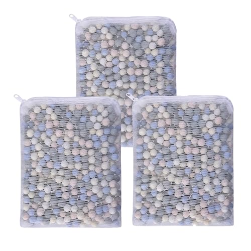 Image of JIHAQUA Aquarium Ceramic Filter Media Bio Filter Rings, Bio Ceramic Ball for Freshwater,Marine Fish Tank,Canister Filter,Koi Pond (Color, 3 Lbs)