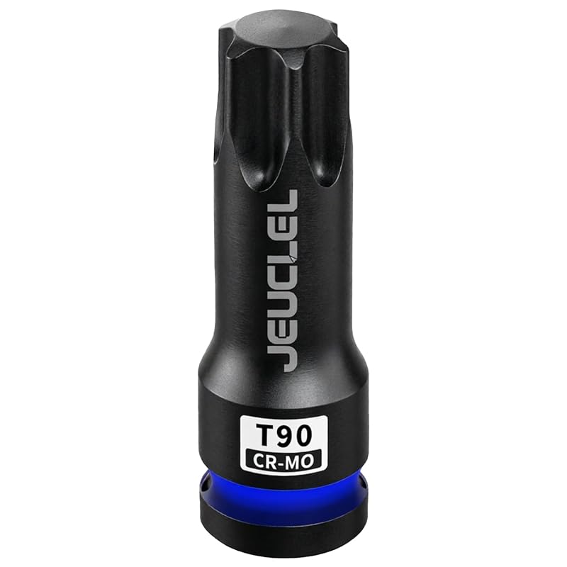 Soquete Avulso Bit Torx T90 de Impacto com Encaixe de 12,7 mm (1/2 pol.) JEUCLEL JEEU042