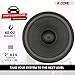5 CORE Subwoofer Speaker 15 Inch Car Sub Woofer 450W Max High Power Pro Audio 4 Ohm 40 Oz Y30 Magnet Big Replacement Bass Subs para Carro - WF 15 140 4OHM