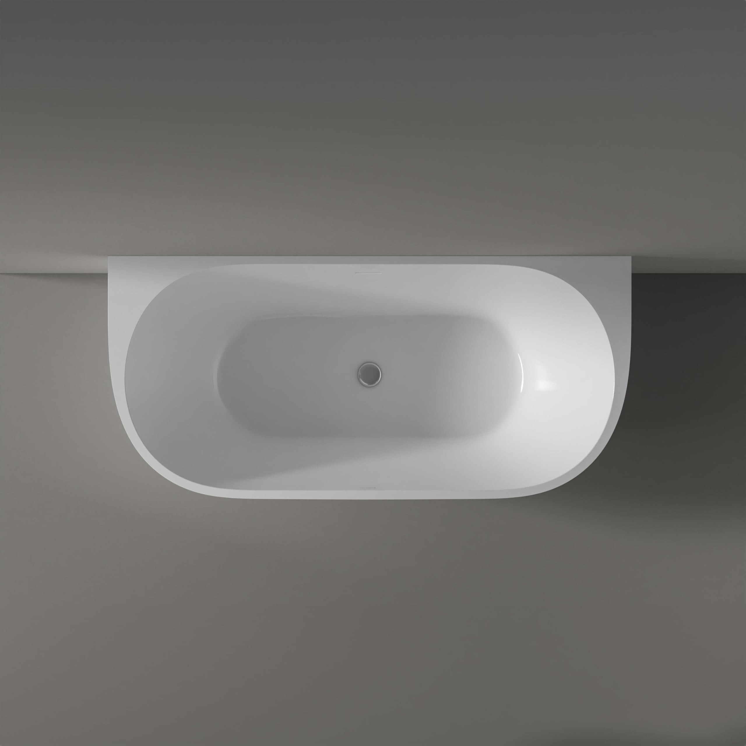 Vasca da bagno freestanding NOVA - Bianco lucido