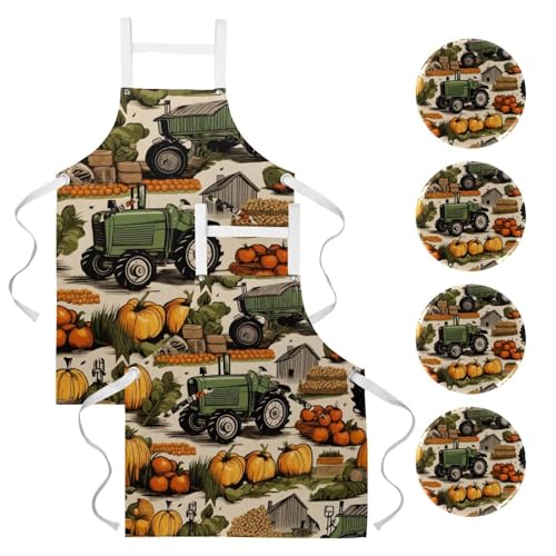 Tabliers tracteurs de ferme et cultures avec 4 broches