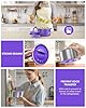 Andmenow Portable Electric Lunch Box, 33 Ounce Food Warmer Cooker,12/24/110V Upgraded Heated Lunch Box for Car/Truck/Office Ideal Men & Women's Gifts,Warming Soup,Meal,Spill-Free,100W (Purple)