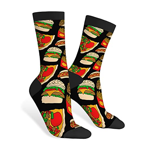 40Cm Calcetines Trabajo Absorbentes Del Sudor Calcetines Altos Hombres Resistente Al Olor Calcetine Media Caña Hamburguesa Para Unisex Trabajo Hombre