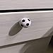 luluxing 10PcsS Football Dresser Knobs Soccer Drawer Knobs Sports Theme Decor Handles Furniture Decoration Pulls Handles for Dresser Cupboard Wardrobe Cabinet