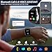 Smart Watch for Women Men(Answer/Make Call), Smartwatches with Heart Rate/SpO2/Sleep/Stress Monitor, IP68 Waterproof Activity Tracker for Android iPhone, 100+ Sports Fitness Watches (Black, 2.01“)