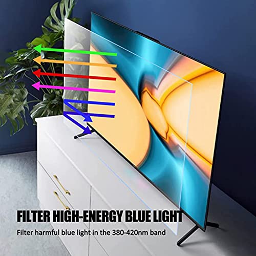 Filtre de protection TV anti-lumière bleue 49 pouces avec traitement antireflet pur - 3