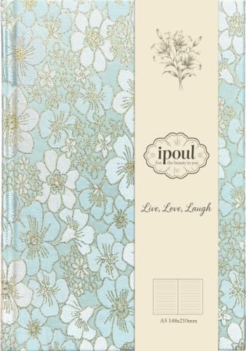 Carnet bleu cyan A5 pour écrire ses pensées au bureau