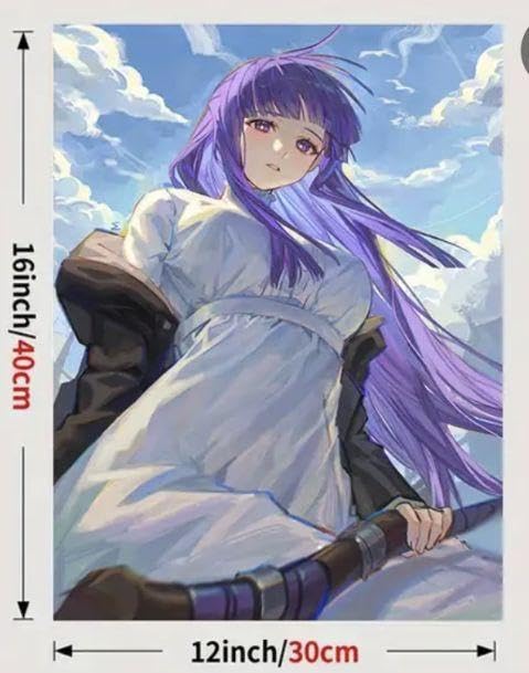 Amazon.co.jp: 葬送のフリーレン フェルン キャンバスアートポスター