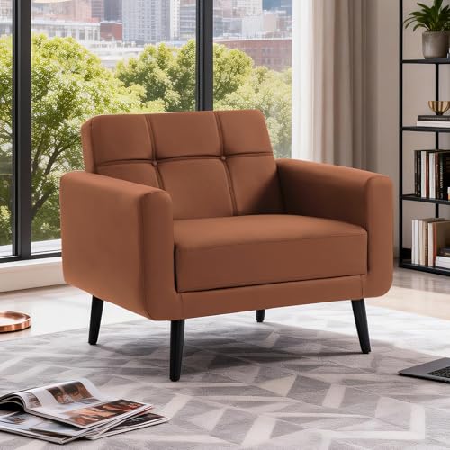 Sillón Vintage Minimalista Marrón