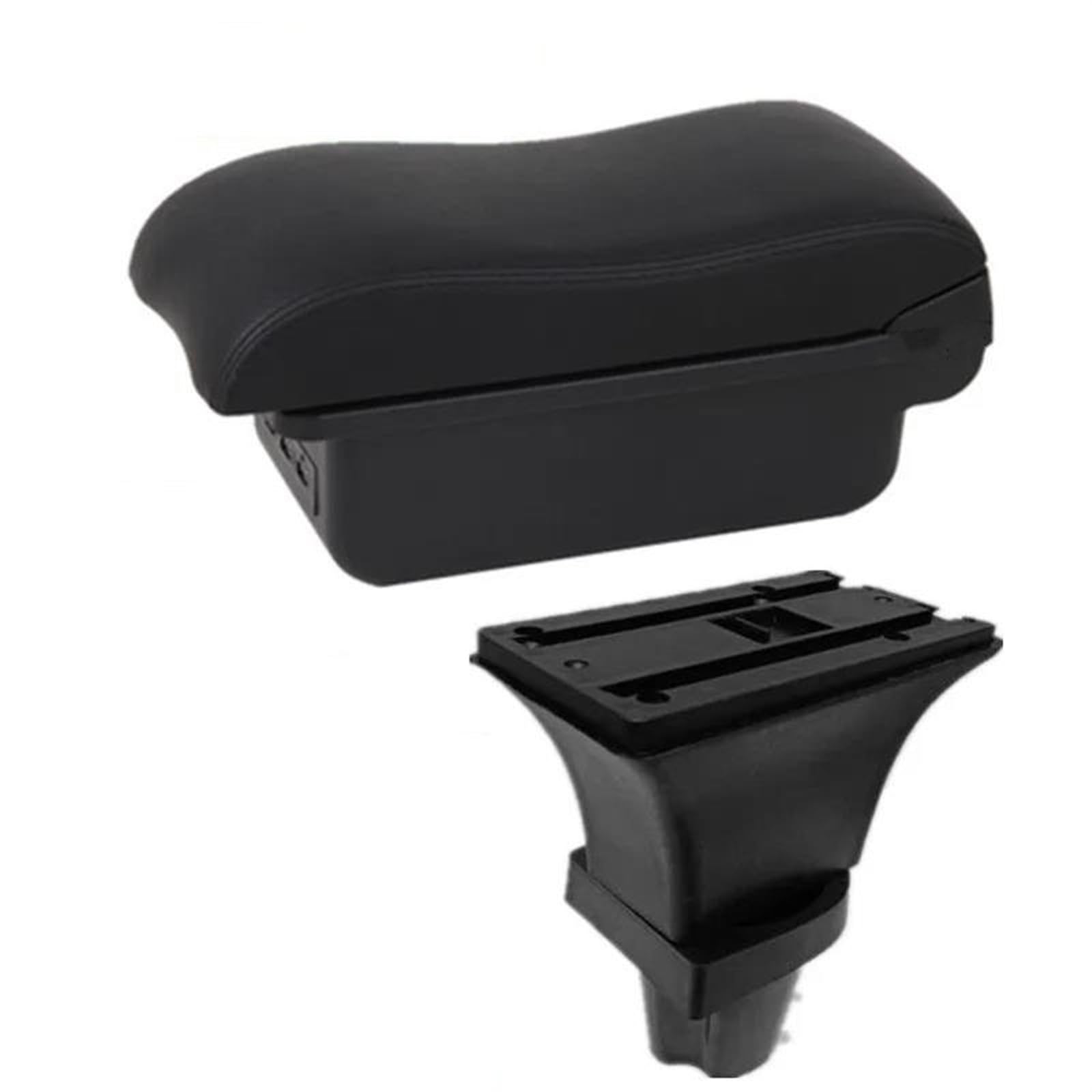 Noheeu B Black Line 3Usb Central Content Armrest Box Car Storage With Products With Usb Interfa For Aygo