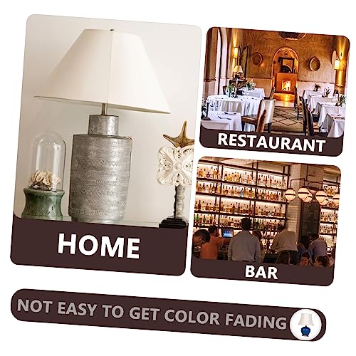 Image of Cow Horn Decorative Head Lamp Finial 2Pcs Unique Lamp Toppers for Table and Floor Lamps Zinc Alloy Screw Caps Easy Installation