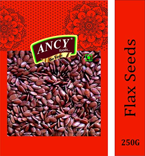 Image of Ancy Foods Premium Dry Fruits (Flax Seeds /Alsi 250g)(Pack of 1x250g)
