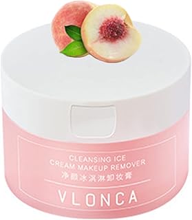 Cleansing Balm, Makeup Remover Balm, Refreshing Gentle Deep Cleansing Makeup Remover Cleanser Balm Suitable for All Skin Types 100ml (3#Peach)