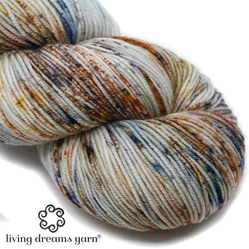 Living Dreams Yarn Galilea. Colorful Superwash Merino Sock Yarn. Super Soft And Strong. Hand Dyed To Perfection: Andromeda #TOP1