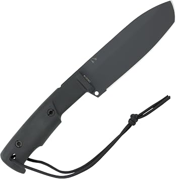 Extrema Ratio Selvans Green Fixed Blade Knife, Bohler N690 Steel, 58 HRC, Wilderness Expedition Tool, Made in Italy
