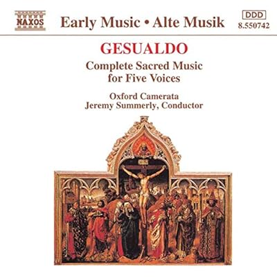 Gesualdo: Complete Sacred Music for Five Voices