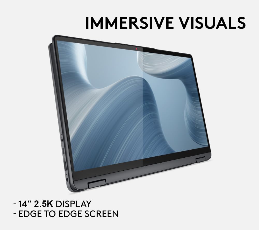 Lenovo IdeaPAd Flex 5 14 Inch 2.5K Laptop (AMD Ryzen 7 5700U, 16GB