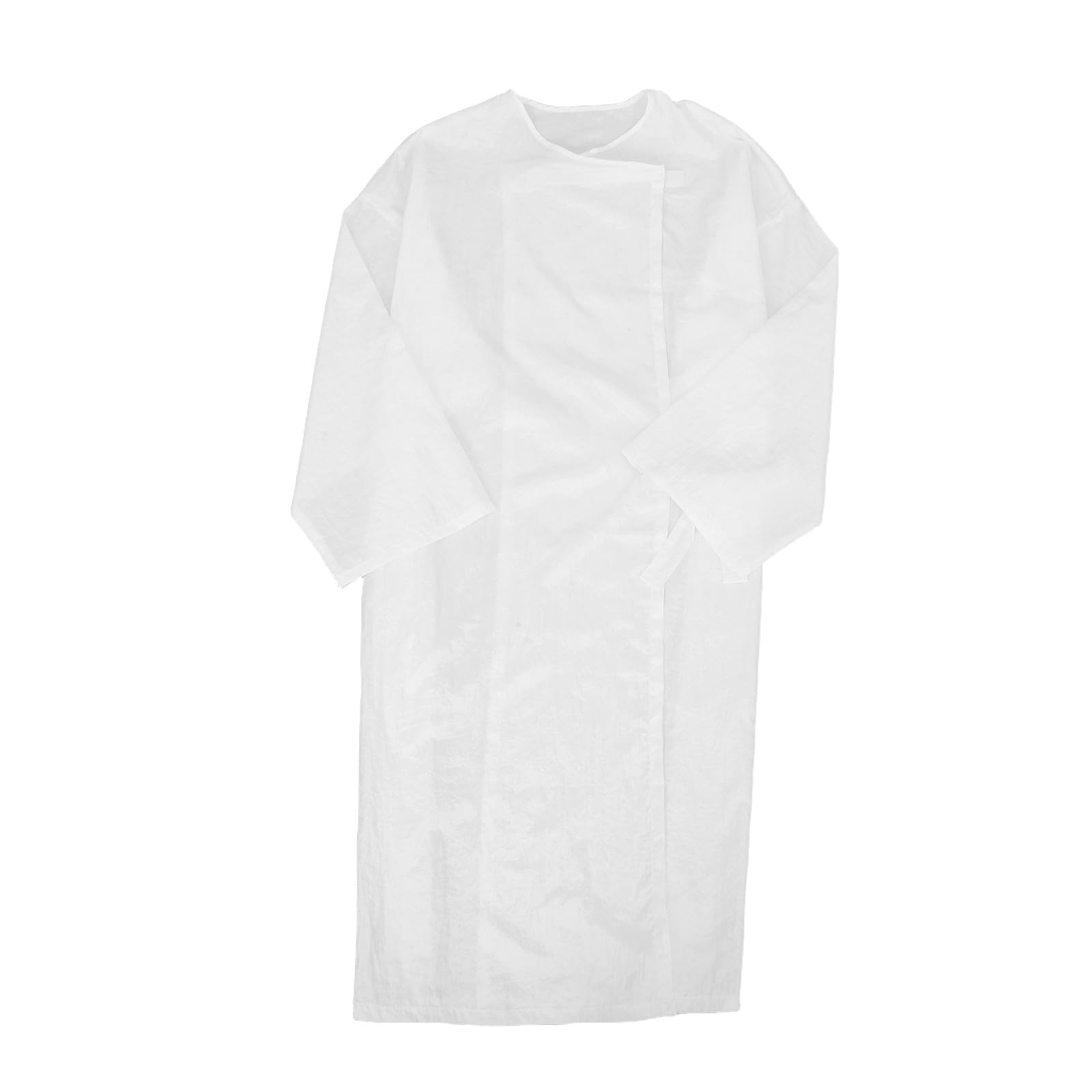 Capas de peluquería para clientes: estilo kimono con lazo ajustable en la cintura - Capa grande de crepé para corte, teñido y maquillaje, spa, barbería y hotel.