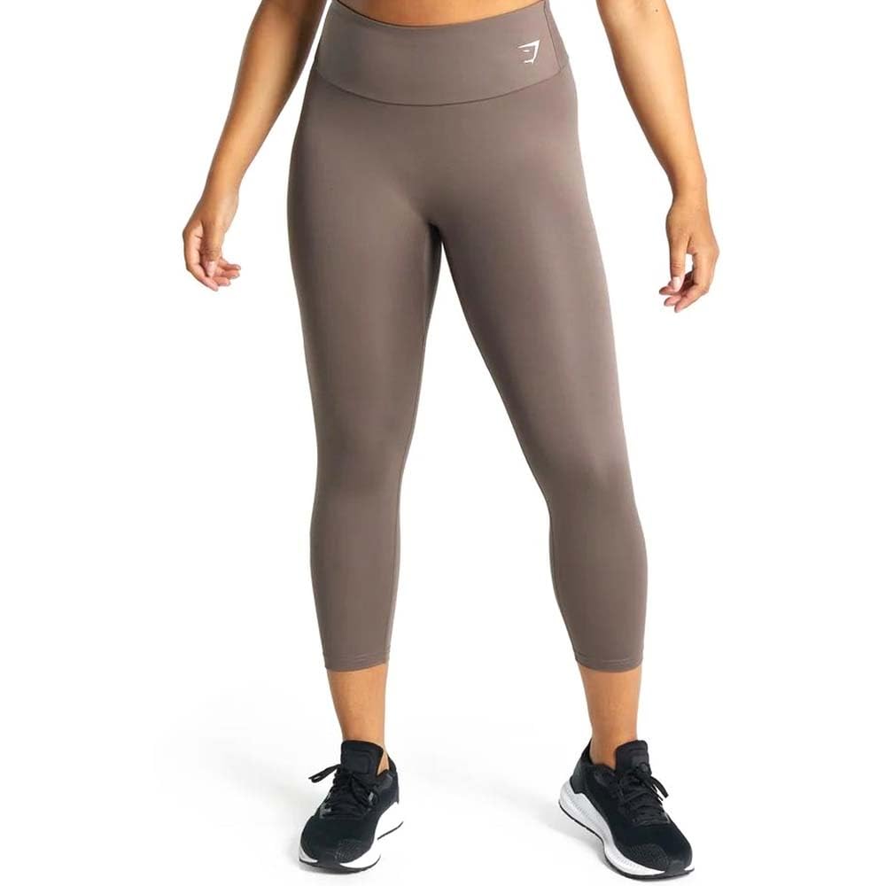 Gymshark Brown 7/8 Training Leggings - Women's - XS