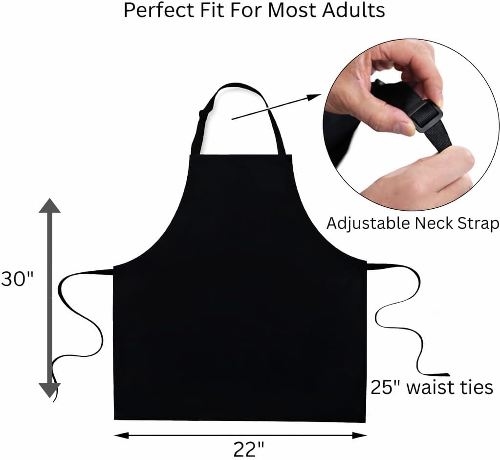 Personalized BBQ Apron with Name – Custom Embroidered Grill Apron for Men – Grill Master Gift for Dad