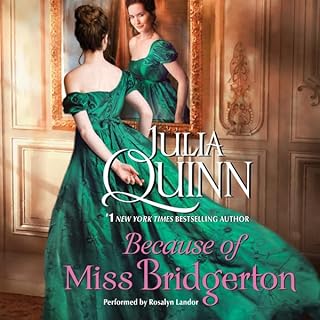 Because of Miss Bridgerton Audiolibro Por Julia Quinn arte de portada