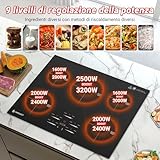 Zoom IMG-1 piano cottura a induzione amzchef Zoom IMG-1 piano cottura a induzione amzchef