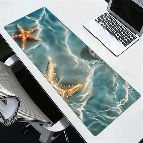 Tapis de souris de jeu base caoutchouc antidérapant grand format - 7
