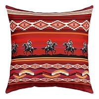 Confezione da 2 federe con cowboy occidentale, decorazione per la casa
