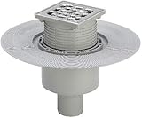 senkrechter Ablauf Viega 556914 Badablauf Advantix Modell 4926 Ablaufleistung DN 50-0.9 L/s